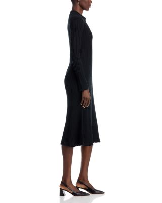 Collared Midi Sweater Dress
