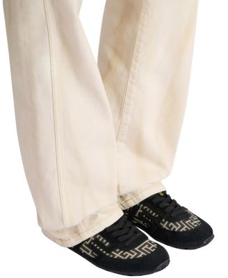  Men's Racer 45 Monogram Jacquard Trainers