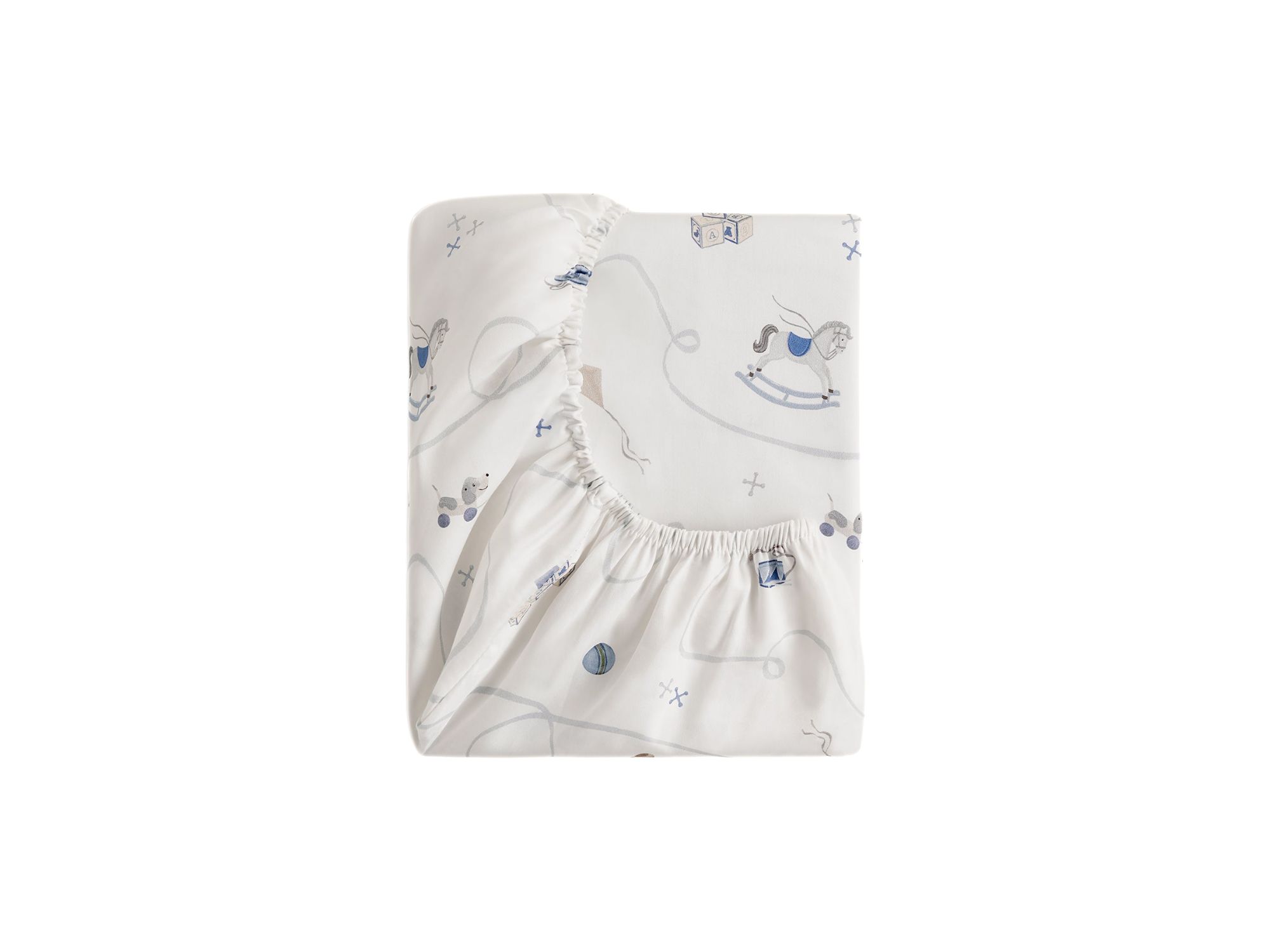 Little Toy Chest Crib Sheet - Image 1