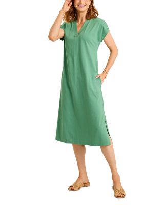 Islandscape Jersey Midi Dress