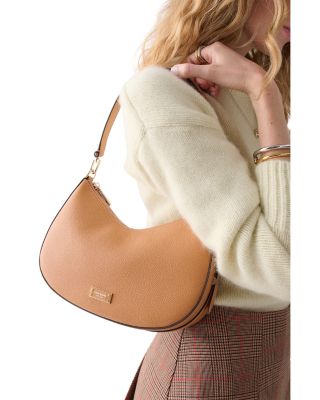 Liv Pebbled Leather Convertible Shoulder Bag