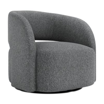 Chino Fabric Swivel Chair