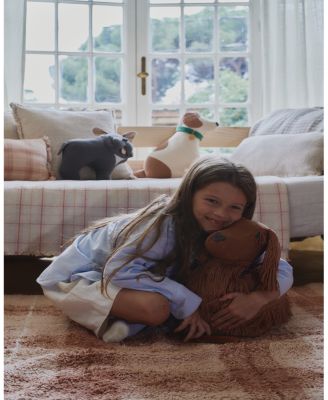 Lorena Canals Wouf Wouf Washable Rug Tartan Rose 2'11"x3'11" Area Rug