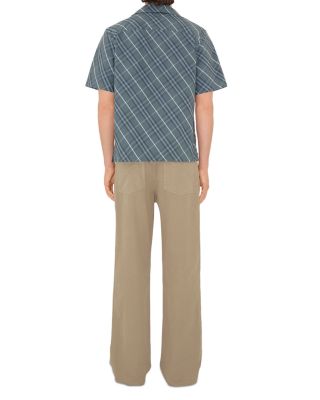 Relaxed Fit Check Cotton Shirt