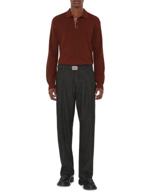 Marcus Long Sleeve Polo Sweater