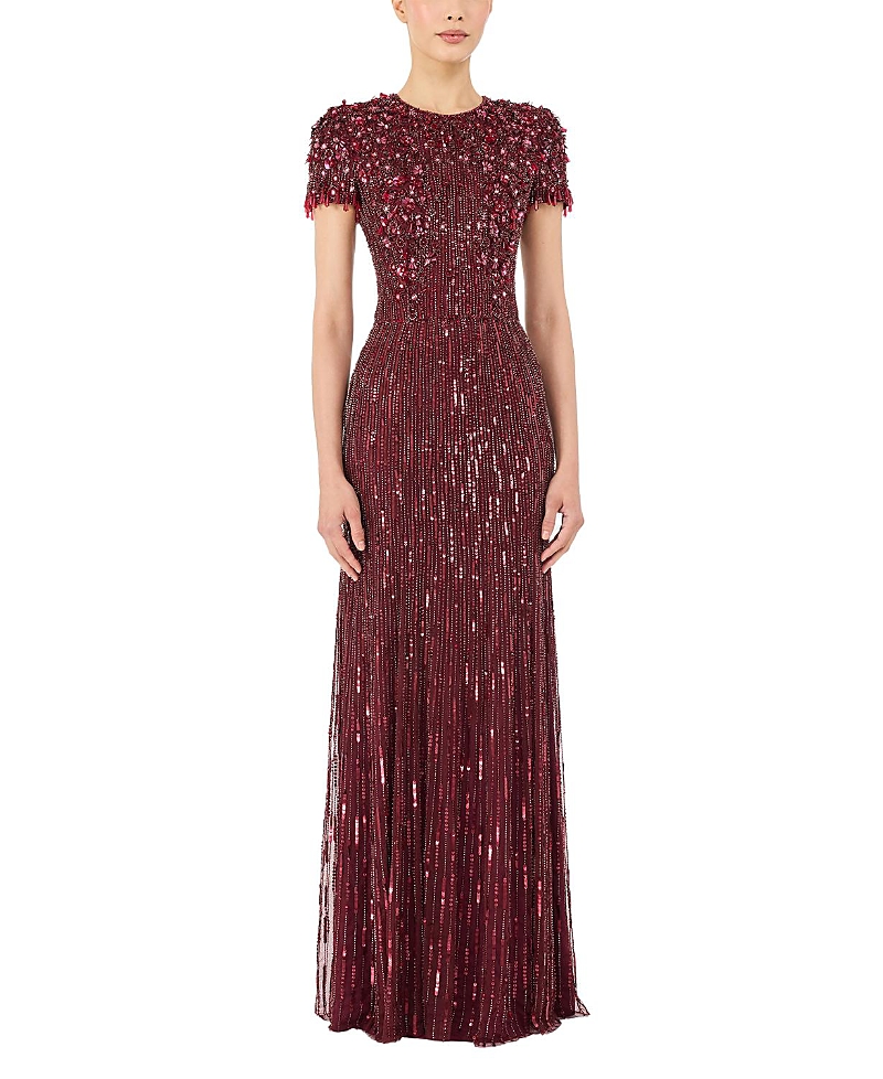 Jenny Packham Eliza Beaded Maxi Dress