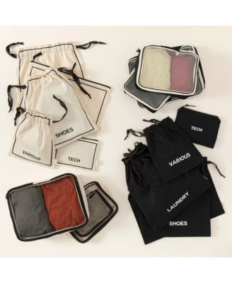 Deluxe Packing Travel Set, Set of 8 Organizers