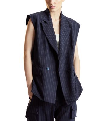  Oversized Double Breasted Vest