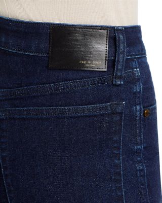 Ruby High Rise Flare Leg Trouser Jeans in Night Rinse