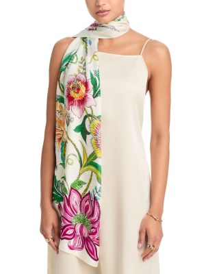 Sunkissed Vine Silk Scarf