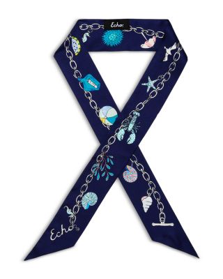 Charmed Silk Ribbon Scarf