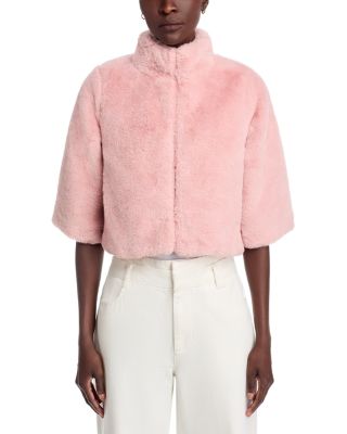 Sheared Faux Fur Jacket