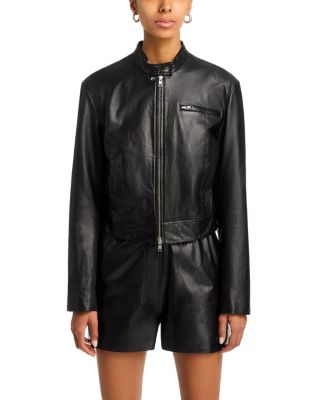 Leather Moto Jacket