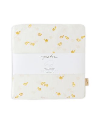 Unisex Printed Crib Sheet