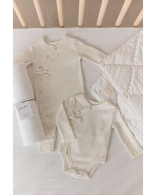 Unisex Printed Kimono Romper - Baby