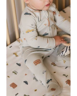 Unisex Ribbed Sleeper Footie - Baby