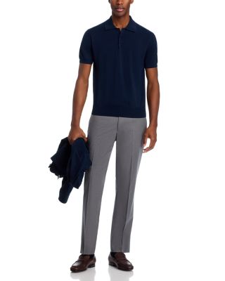 Egyptian Cotton Knit Polo Shirt