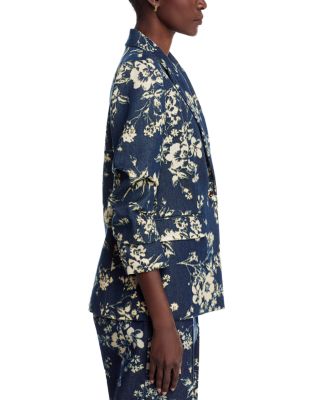 The Gabby Denim Burnout Jacket