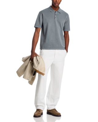 Washed Light Pique Polo Shirt