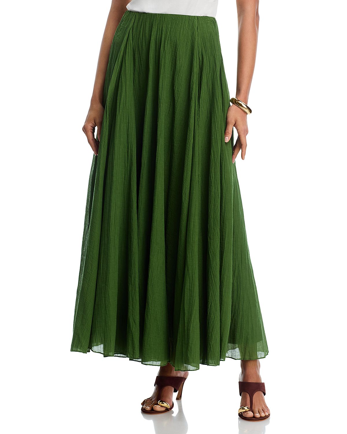 Vince Crinkle Maxi Skirt