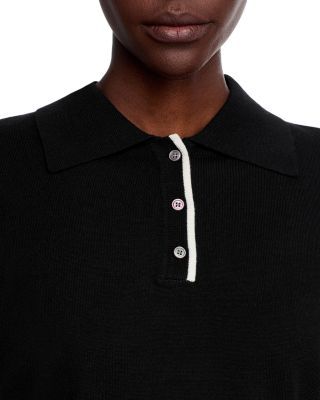 Contrast Trim Polo Shirt