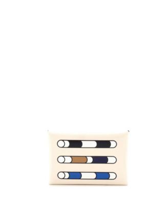 Calvi Duo Card Holder Printed Leather