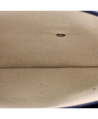   Coursier Messenger Bag Coated Canvas and Leather