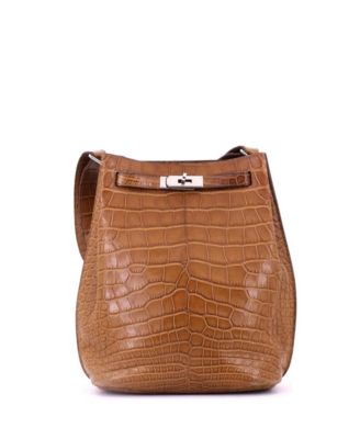 So 22 Handbag Matte Alligator