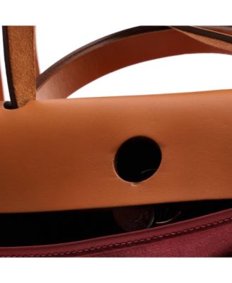 31 Herbag Zip Leather and Toile