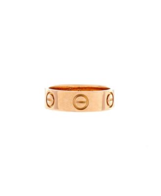  Love Band Ring 18K Gold