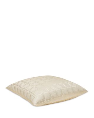 Imperali Cotton Silk Jacquard Decorative Pillow, 22" x 22"