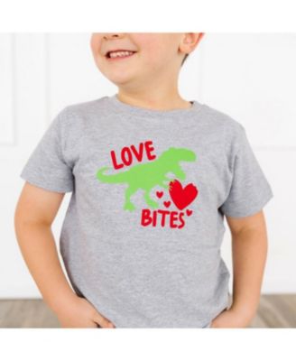 Boys' Love Bites Valentine's Day Short Sleeve T-Shirt - Baby, Little Kid