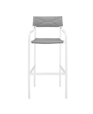  Raleigh Stackable Outdoor Patio Aluminum Bar Stool