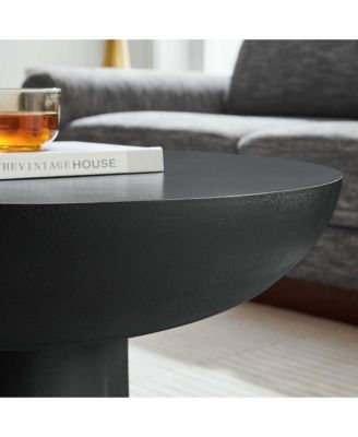  Caspian Round Concrete Coffee Table