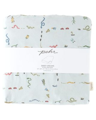 Unisex Printed Crib Sheet
