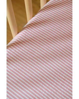 Pehr Unisex Seersucker Striped Crib Sheet