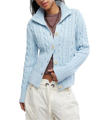 WTF Cable Collar Cardigan