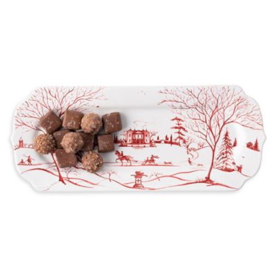 Country Estate Holiday Hostess Tray