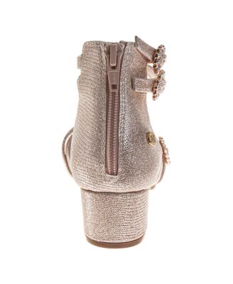 Girls' Elegant Glittery Rhinestones Dress Sandals - Toddler, Little Kid, Big Kid