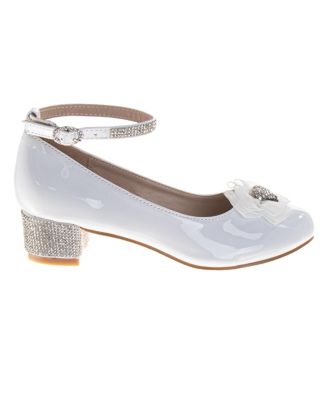 Girls' with Gemstones, Ribbon and Heart Dress Sandals - Toddler, Little Kid, Big Kid