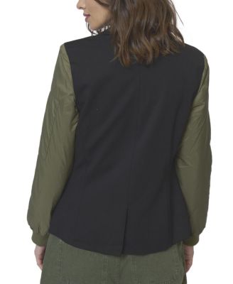 Women's Billie Nylon Sleeve Blazer