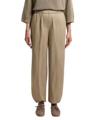 Pull On Elasticized Hem Pants