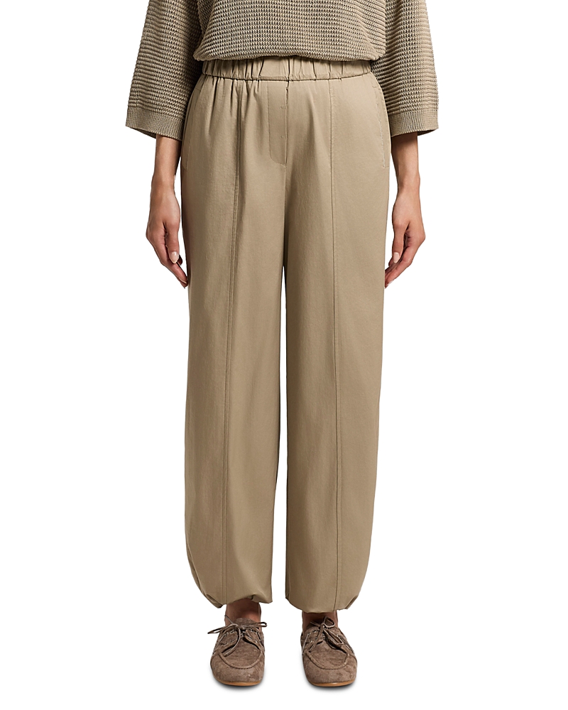 Peserico Pull On Elasticized Hem Pants