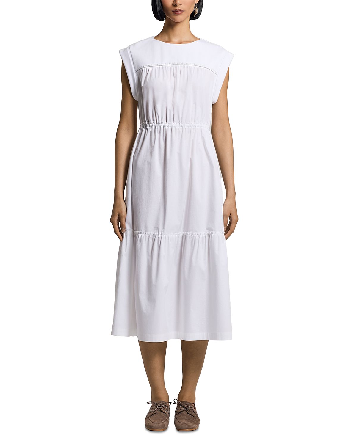 Peserico Tiered Midi Dress