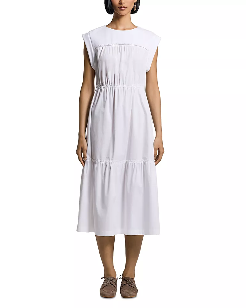 Peserico Tiered Midi Dress