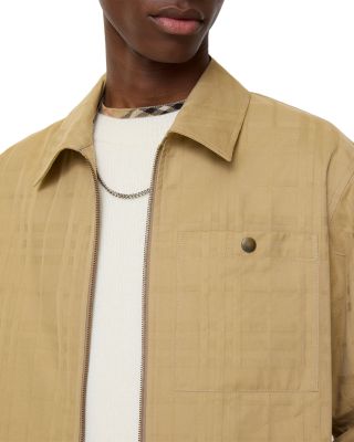 Cotton Zip Overshirt