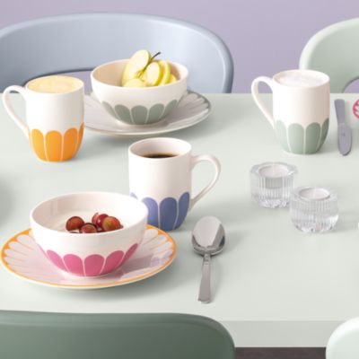 Fleur Cassis Rice/Cereal Bowl