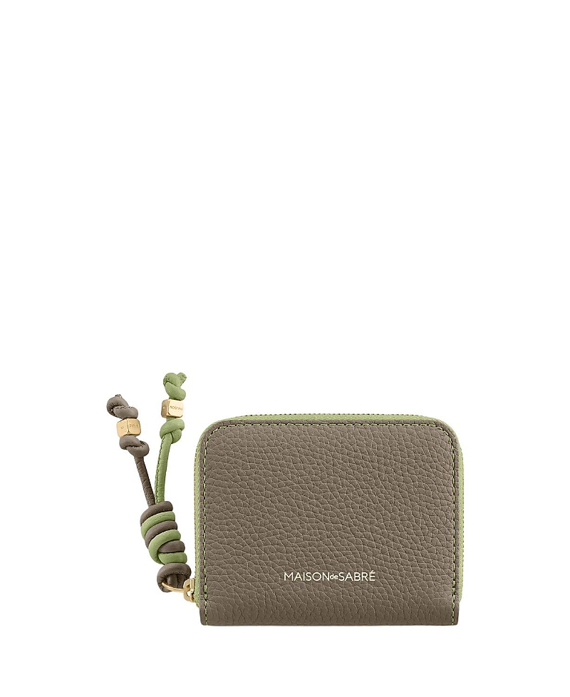 Maison De Sabre Small Leather Zipped Wallet · S