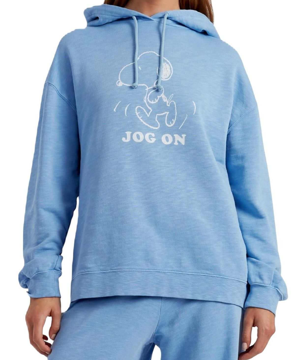Chinti & Parker Women's Cotton Jog On Snoopy Hoodie
