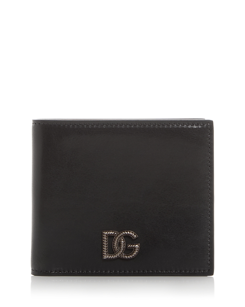 Dolce & Gabbana Tempesta Leather Bifold Wallet